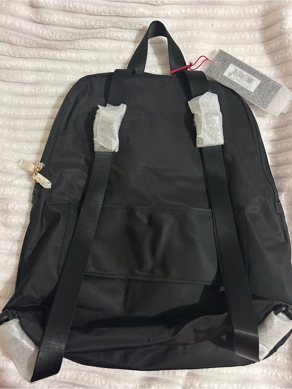 Tumi: “Just in Case” Backpack with Gold Logo Accents -NWT - Picture 4 of 9